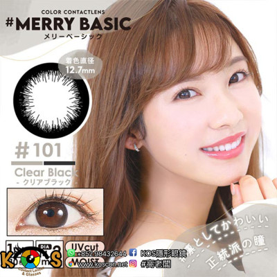MERRY BASIC 101 Clear Black メリーベーシック101クリアブラック MERRY BASIC 101 Clear Black メリーベーシック101クリアブラック